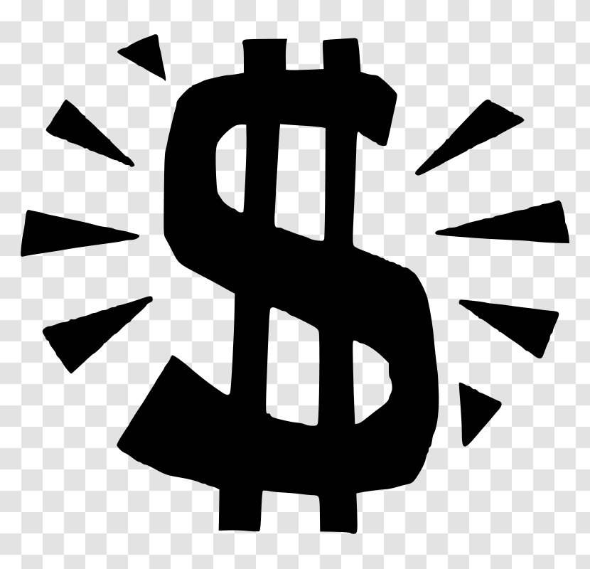 Currency Symbol Dollar Sign Money Clip Art - Bag - White Transparent PNG