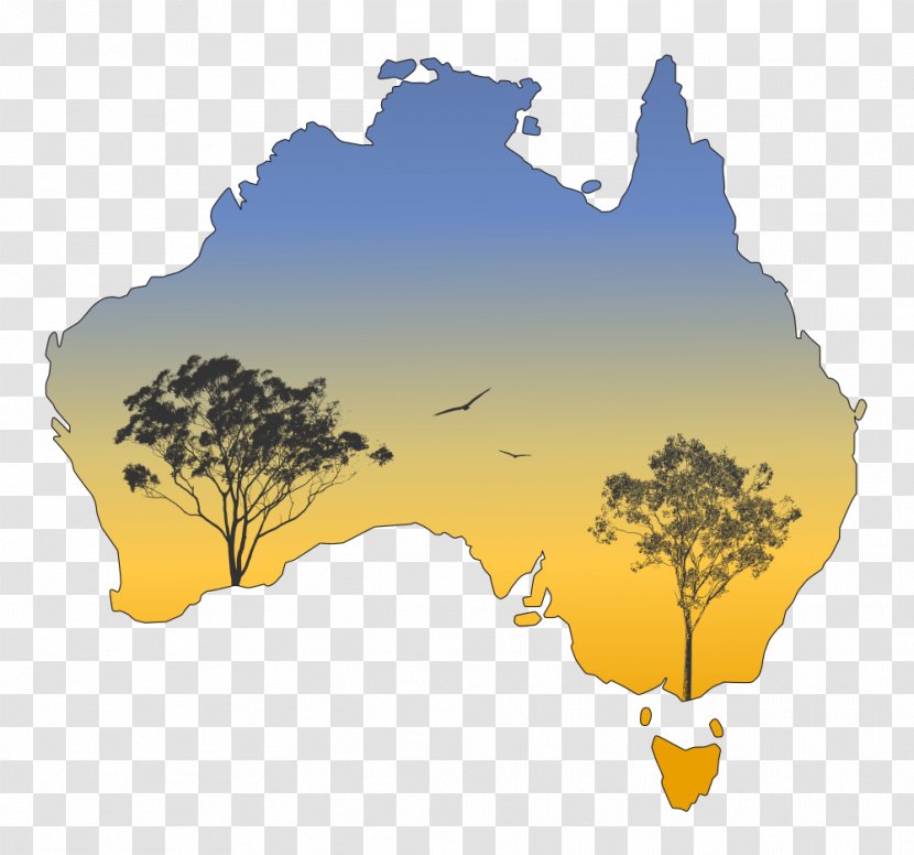 Australia Royalty-free Silhouette - World Transparent PNG
