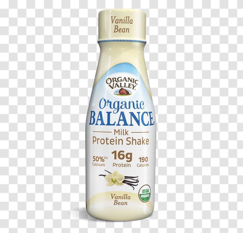 Milkshake Organic Food Vanilla Protein - Milk Concentrate - Shake Transparent PNG
