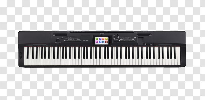 Casio Privia PX-160 PX-360 Digital Piano PX-860 - Cartoon - Musical Instruments Transparent PNG