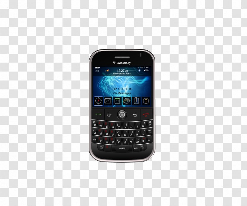 BlackBerry Bold 9700 9000 Smartphone Feature Phone - Electronic Device - QWERTY Transparent PNG