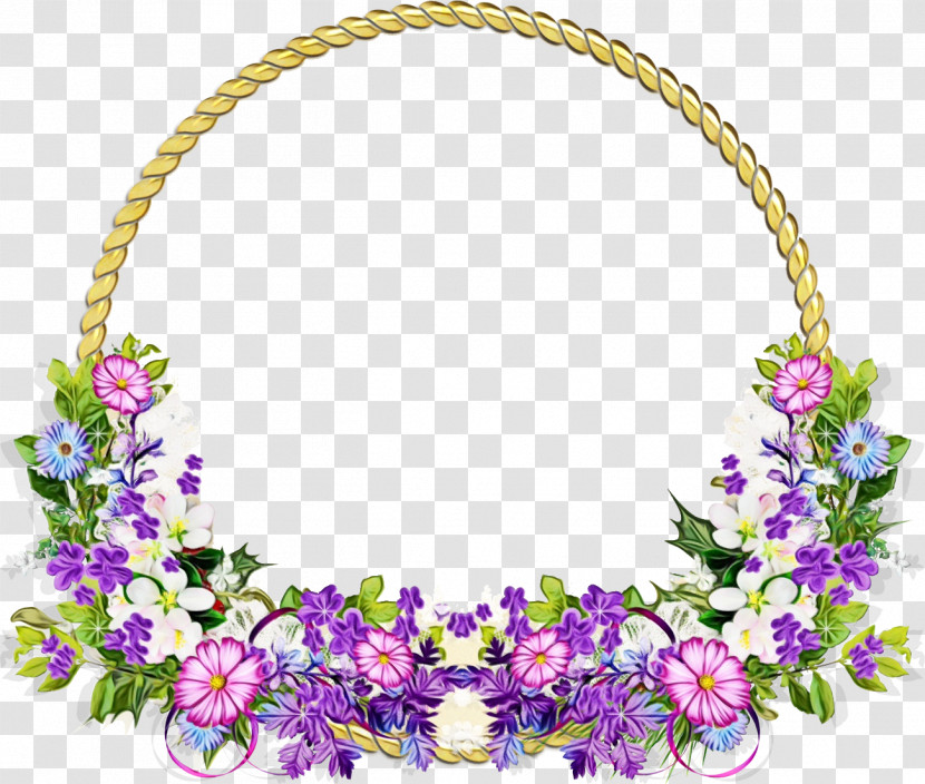 Lei Purple Violet Flower Plant Transparent PNG