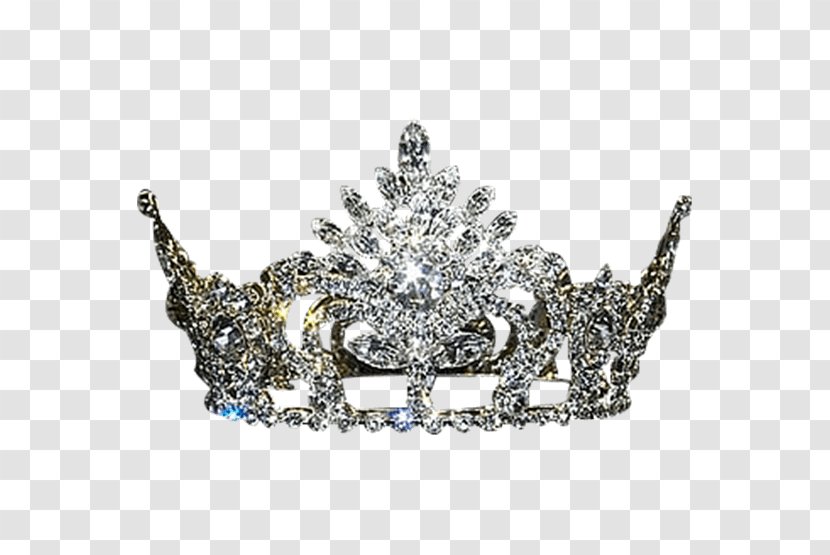 Headpiece Crown Tiara Circlet Coronation - Hair Accessory - Queen Elizabeth Transparent PNG