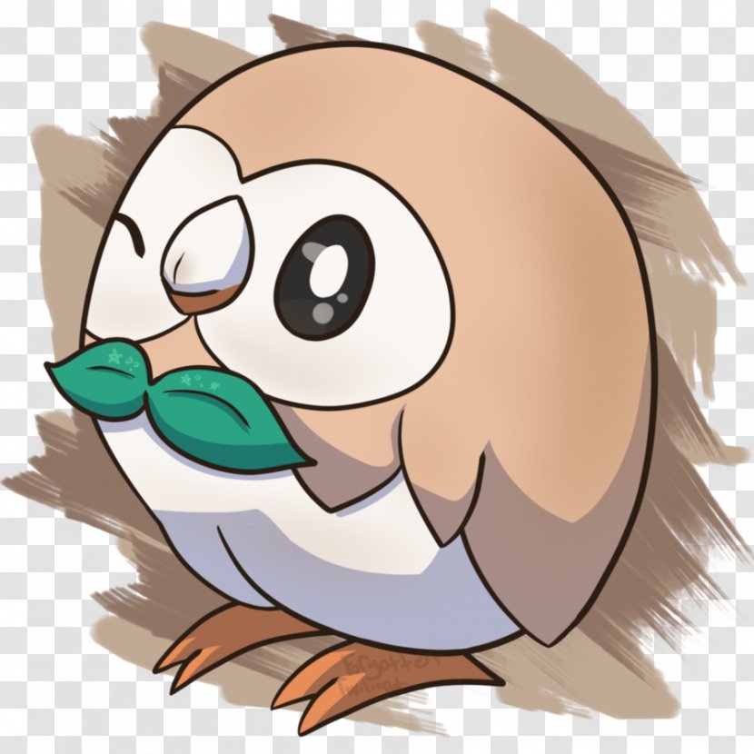 Pokémon Sun And Moon Rowlet Beak The Twilight Saga - Forgot Transparent PNG