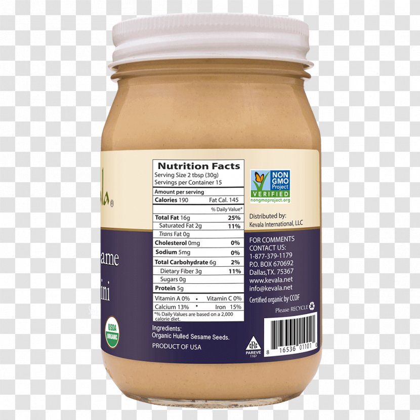 Organic Food Hummus Tahini Sesame Oil - Cooking Oils Transparent PNG