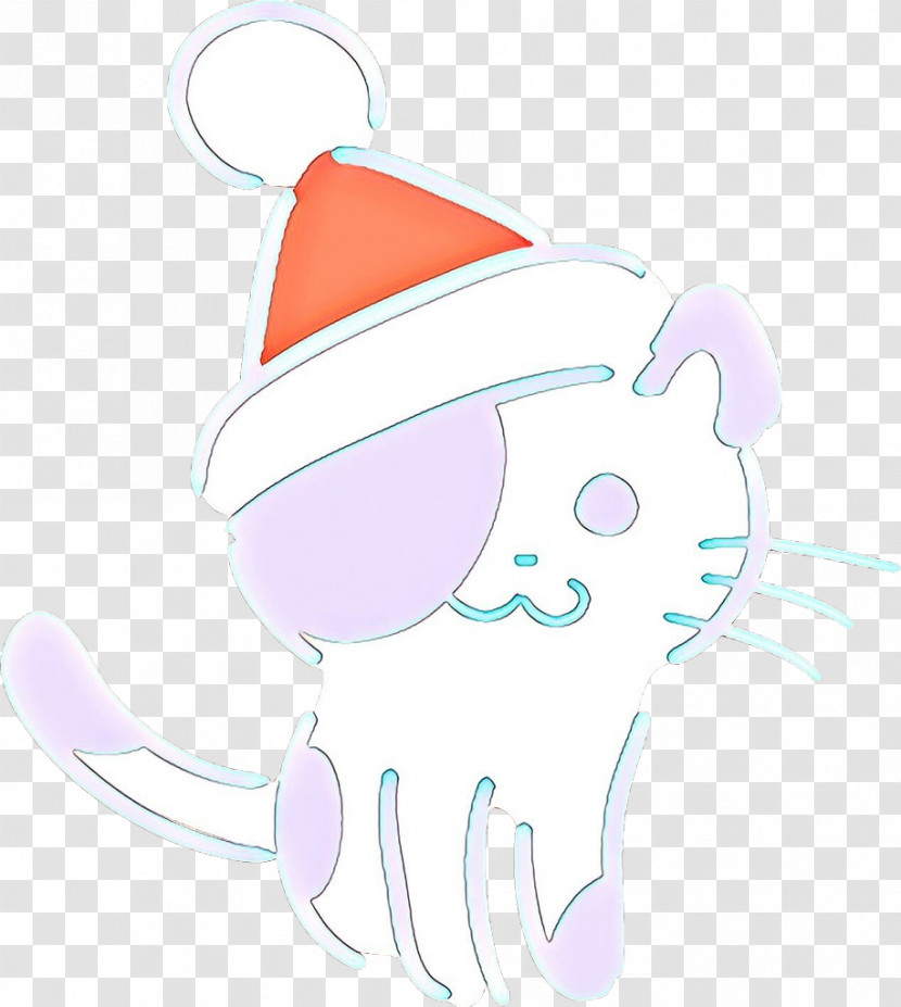 Cartoon Whiskers Tail Transparent PNG
