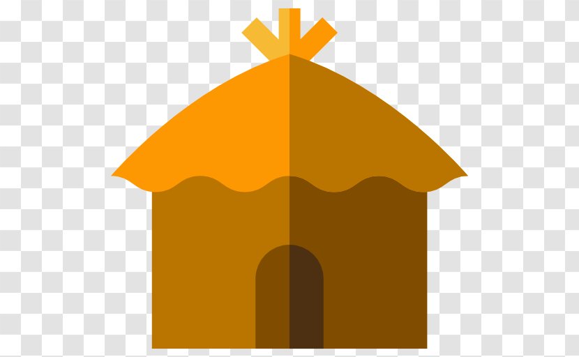 Huts Icon - Yellow - Logo Transparent PNG