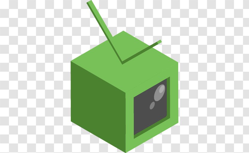 Line Technology Angle - Green - Tv Box Transparent PNG