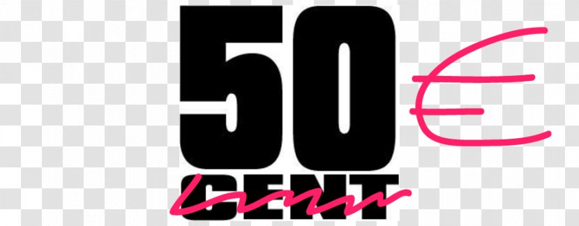 Logo Brand Font - 50 Cents Transparent PNG