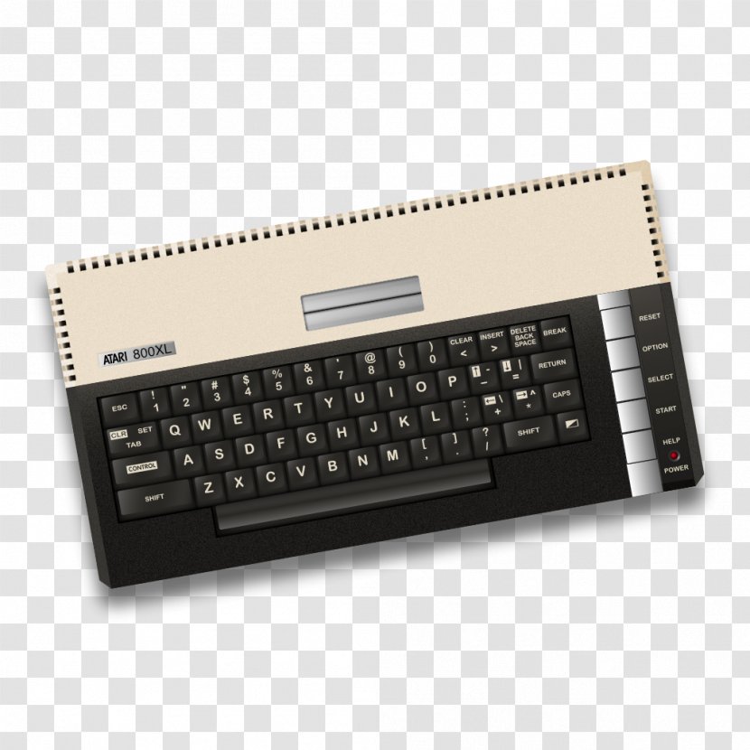 Computer Keyboard Atari 800XL Emulator 8-bit Family - Electronic Device - Breakout Transparent PNG