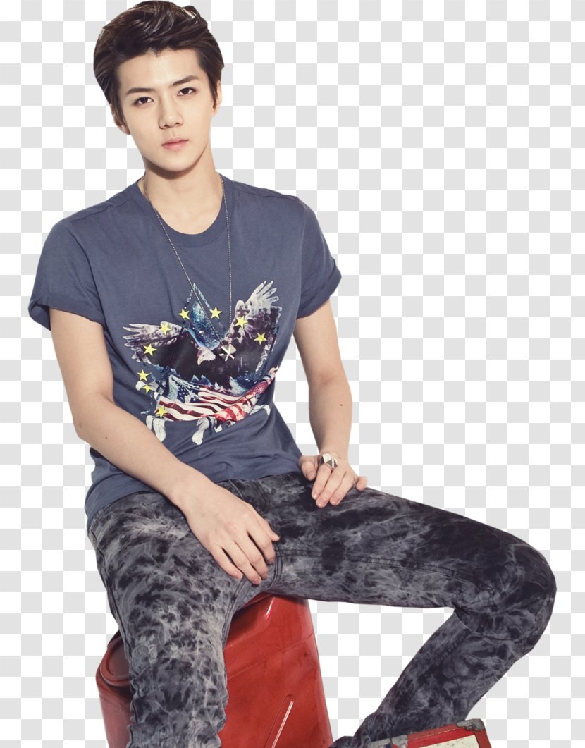 Sehun EXO Growl XOXO SM Town - Xoxo Transparent PNG