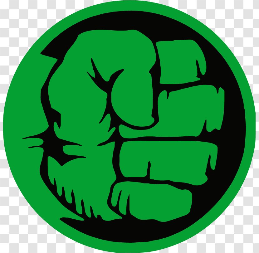 Hulk Logo Superhero Decal - Symbol Transparent PNG