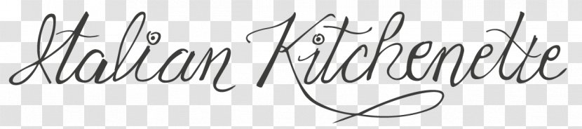 Logo Handwriting Brand Calligraphy Font - Writing - Italian Chef Transparent PNG