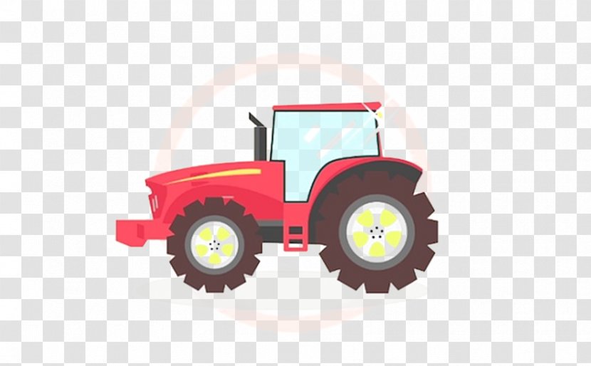 Cartoon Tractor Animation Drawing - Tree - Plane Transparent PNG