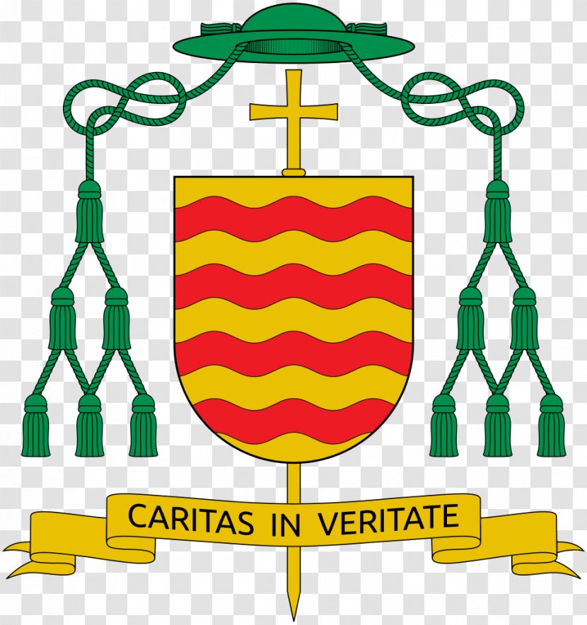 Coat Of Arms Titular Bishop Almo Collegio Capranica Ecclesiastical Heraldry - Crossed Transparent PNG