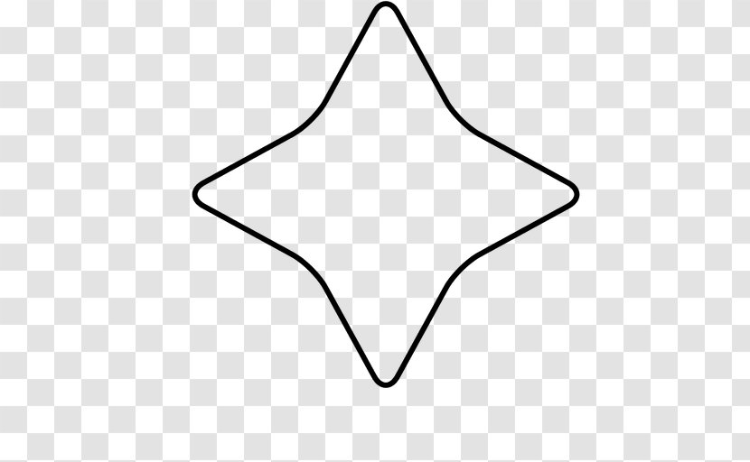 Star Polygon Clip Art - Triangle - Line Transparent PNG