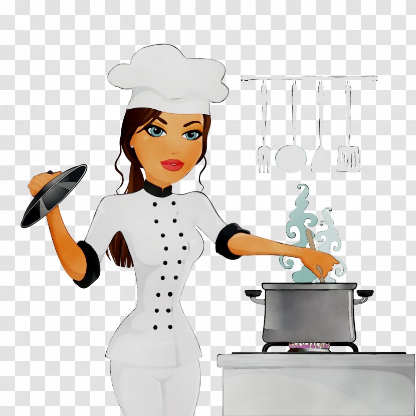 Illustration Clip Art Cartoon Image - Waiting Staff - Cooking Transparent PNG