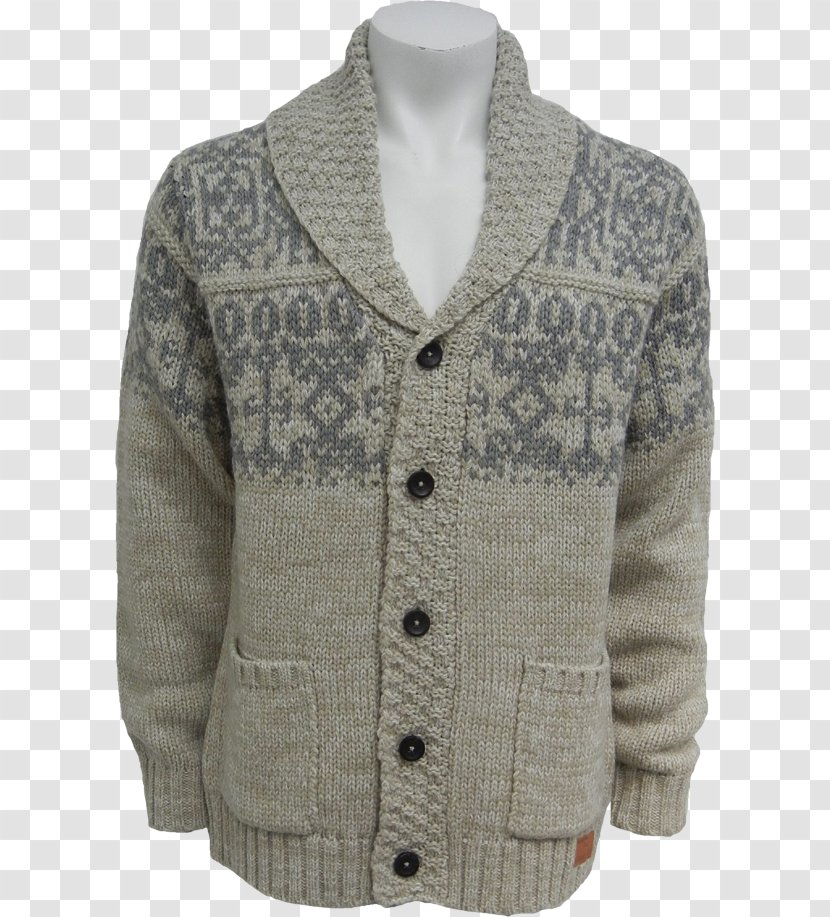 Cardigan Sleeve Button Barnes & Noble Wool - Woolen Transparent PNG