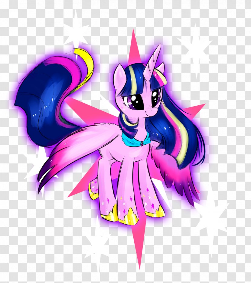 Twilight Sparkle Pinkie Pie Pony Rainbow Dash Power - Magenta - Shiny Transparent PNG