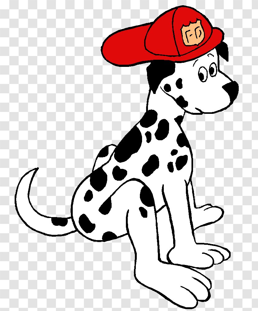 Dalmatian Dog Puppy Firefighter Clip Art Transparent PNG
