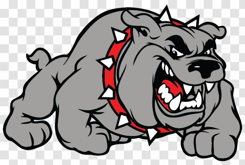 Georgia Bulldogs And Lady Logo Uga Clip Art - Frame - Bulldog Transparent PNG