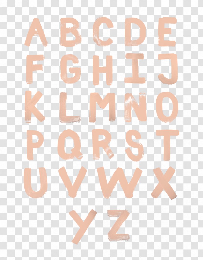 Angle Line Product Font Pattern - Orange Transparent PNG