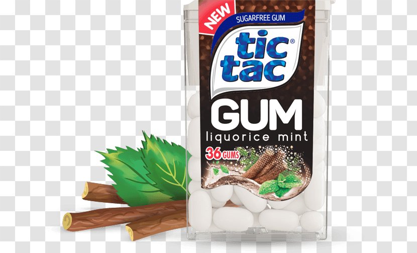 Chewing Gum Tic Tac Mint Sugar Substitute Base - Xylitol - And Transparent PNG
