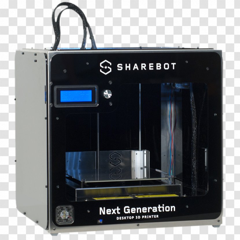 Printer 3D Printing Sharebot MakerBot - Industry - Next Generation Transparent PNG