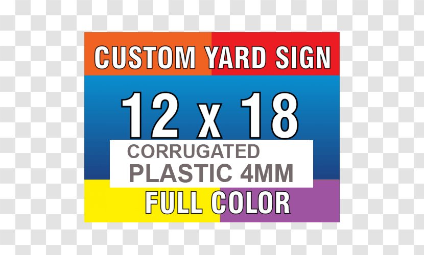 Lawn Sign Yard Reichert's Signs Inc. Signage - Com - Cardboard Transparent PNG