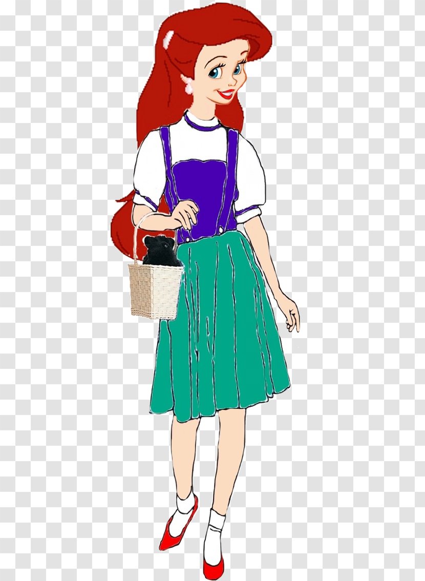 Ariel Dorothy Gale Melody Disney Princess Character - Cartoon Transparent PNG
