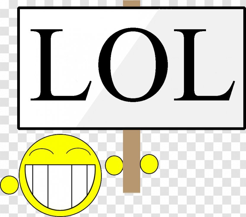 LOL Smiley Face Clip Art - Emoticon - Laughing Out Loud Transparent PNG