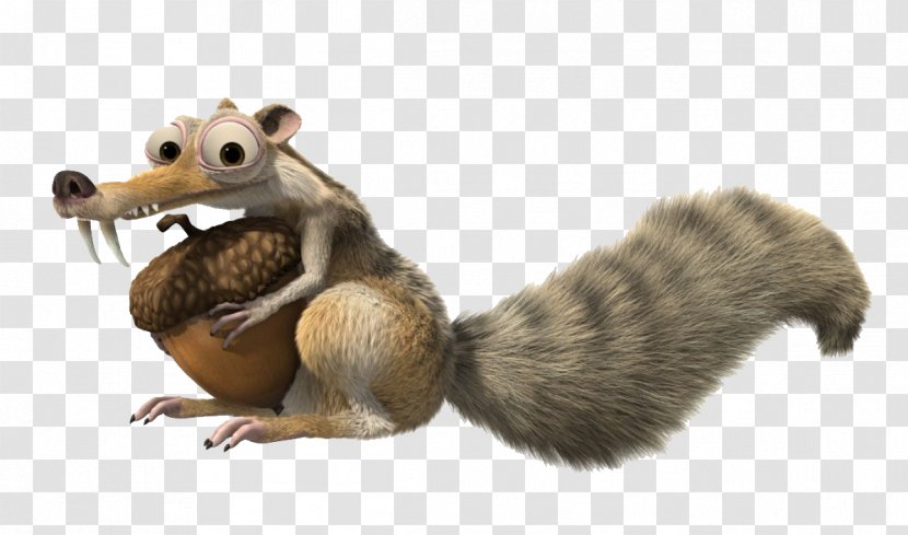 Scrat Ice Age YouTube Character - Snout Transparent PNG