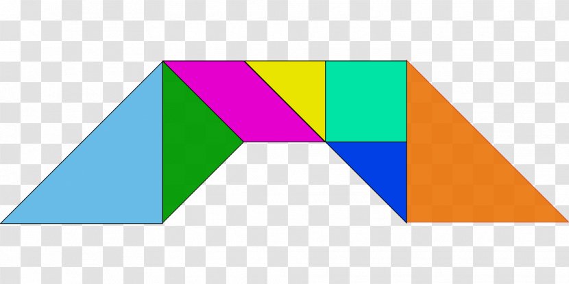 Tangram Clip Art - Rectangle - Block Transparent PNG