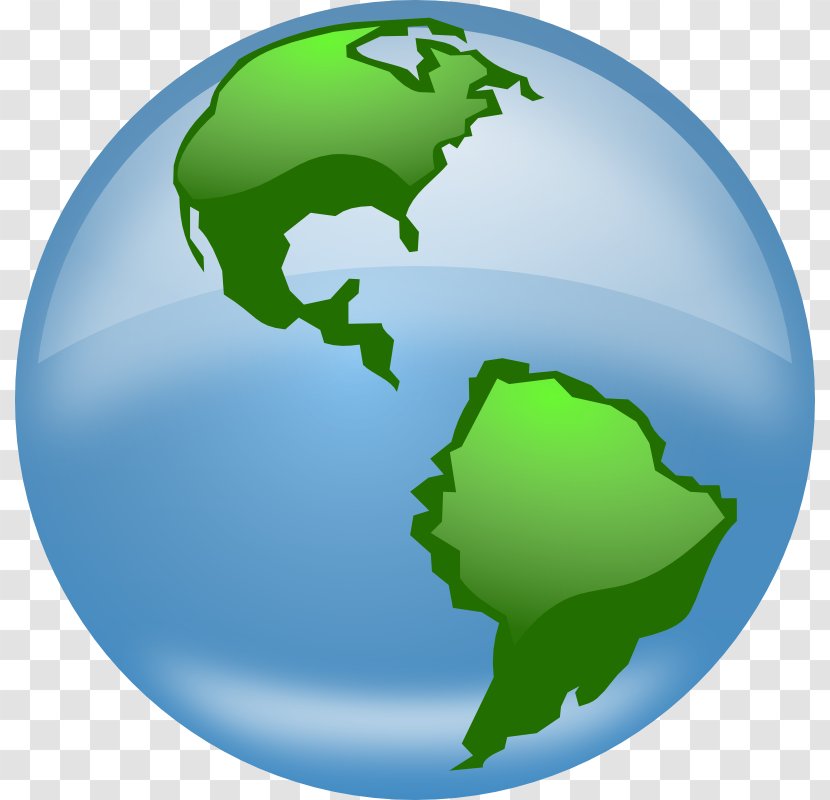 Earth Globe World Clip Art - Picture Of A Transparent PNG