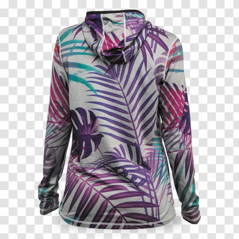 T-shirt Blouse Nitro Snowboards Sleeve - Hood - Tropical Printing Transparent PNG