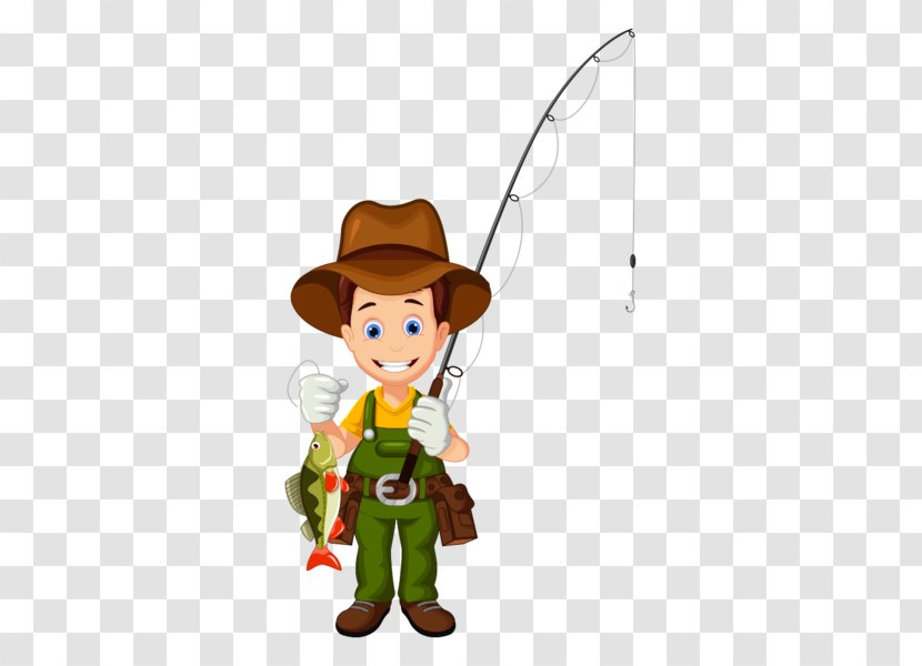 Vector Graphics Fisherman Fishing Rods Cartoon - Lenham De Le Mans Transparent PNG