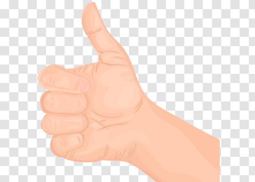 Thumb Signal Finger Hand Clip Art - Gesture Transparent PNG