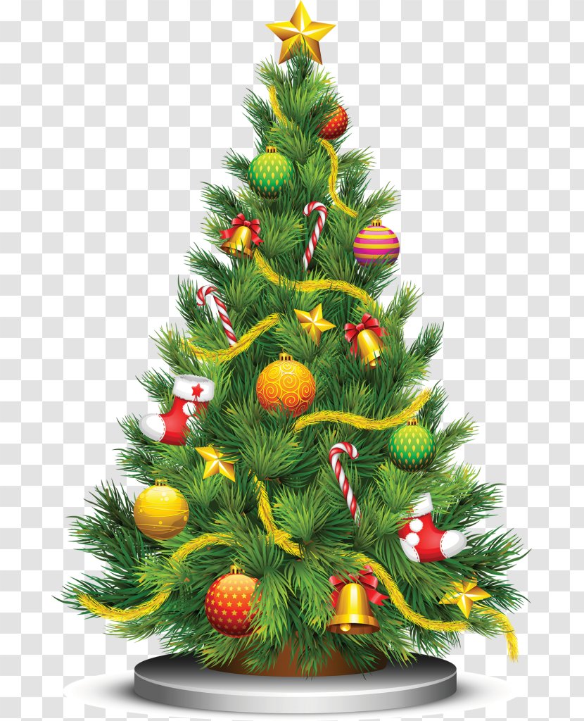 Christmas Tree Clip Art - Pine Transparent PNG