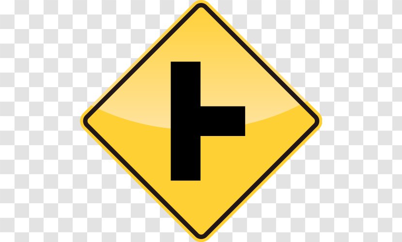 Traffic Sign Road Manual On Uniform Control Devices Intersection Driving - Yellow - Winding Transparent PNG