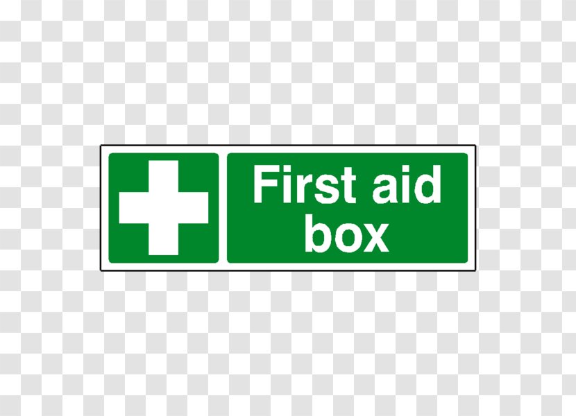 First Aid Kits Supplies Sign Health And Safety Executive - Text - Box Transparent PNG