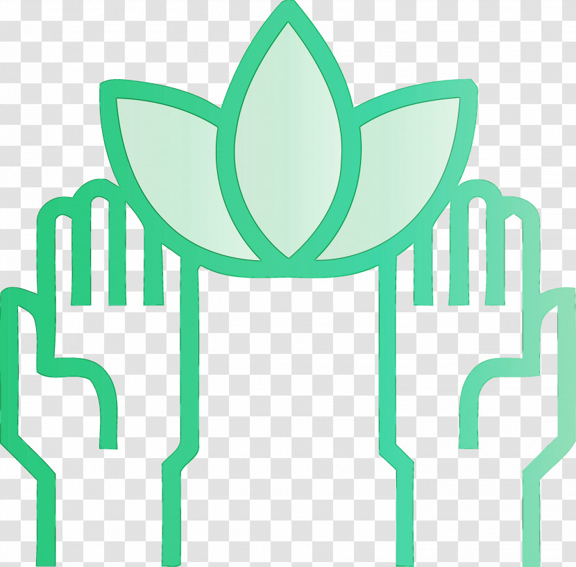 Green Plant Logo Transparent PNG