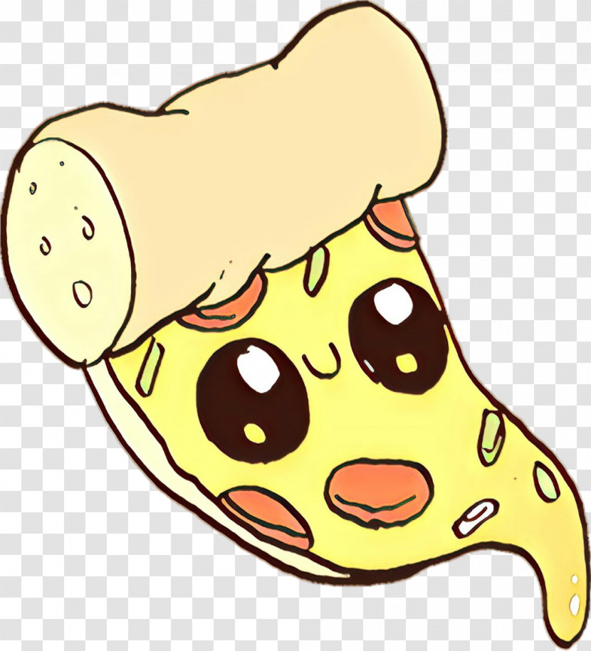 Nose Yellow Cartoon Snout Transparent PNG