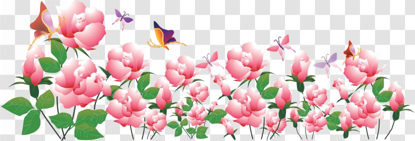 Flower Floral Design Tulip Banner Transparent PNG