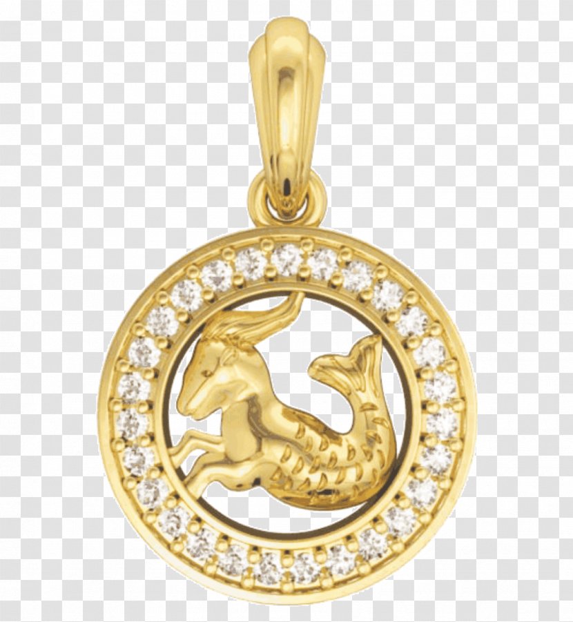 Charms & Pendants Charm Bracelet Gold Necklace Jewellery - Locket - Capricorn Transparent PNG