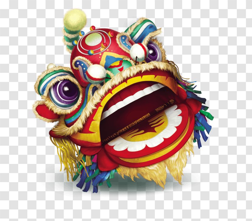 Lion Dance Dragon Chinese New Year - All Crafts Transparent PNG