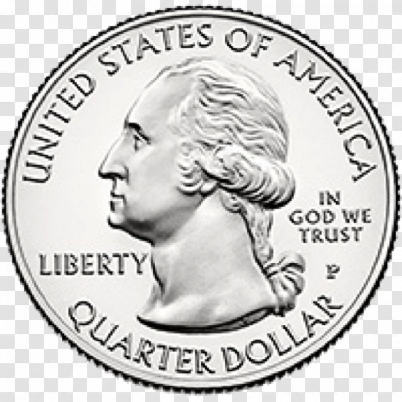 United States Mint Quarter Coin Penny Transparent PNG