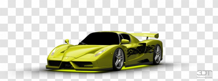 Model Car Automotive Design Performance - Yellow Transparent PNG