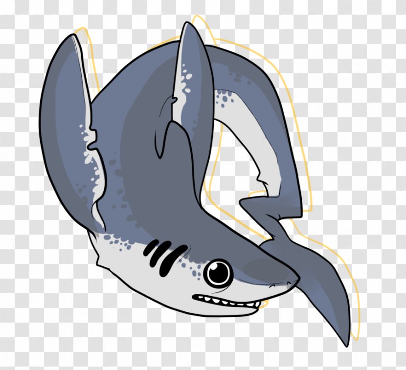 Shark Porpoise Cetaceans Character Clip Art - Fish Transparent PNG