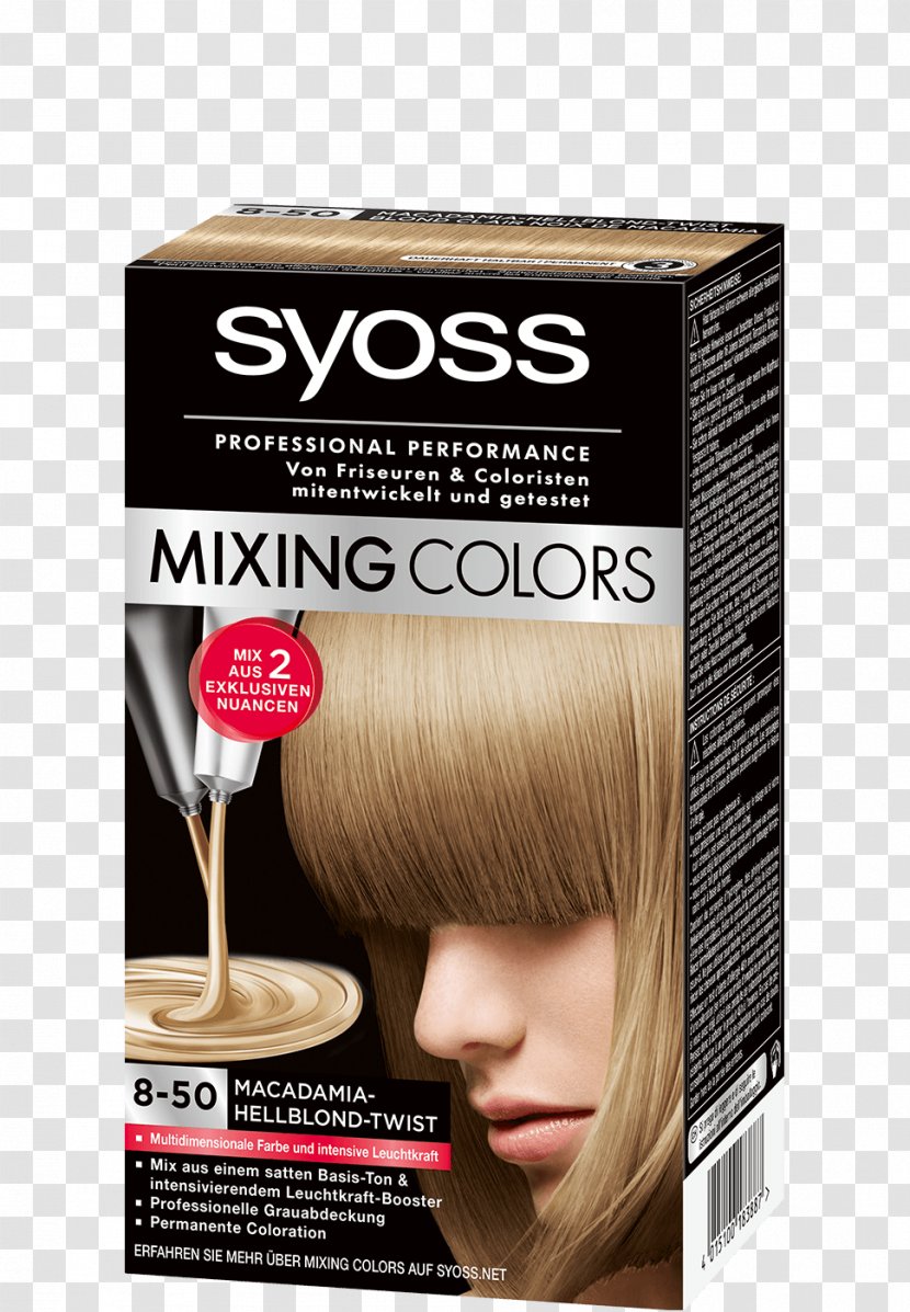 Human Hair Color Coloring Blond Bob Cut - Mix Transparent PNG