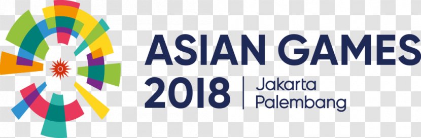 Jakarta Palembang 2018 Asian Games Para XVIII Logo - Text - Background Transparent PNG